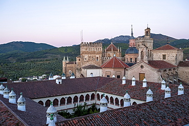 Royal Monastery of Santa Maria de Guadalupe, UNESCO World Heritage Site, Guadalupe, Caceres, Extremadura, Spain, Europe 