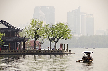 West Lake, Hangzhou, Zhejiang province, China, Asia