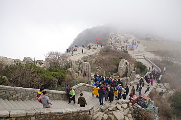 Mount Taishan, UNESCO World Heritage Site, Taian, Shandong province, China, Asia