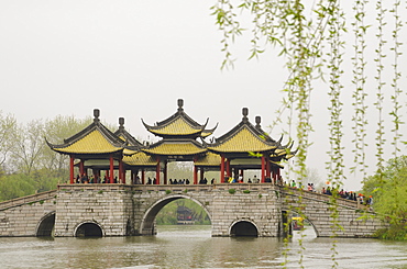 Slender West Lake, Yangzhou, Jiangsu province, China, Asia