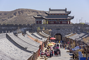 Gaojiabu Ancient Town in Shenmu County, Shaanxi Province, China, Asia