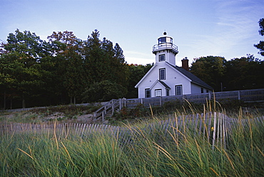 Old Mission Lighthouse, Michigan, United States of America, North America