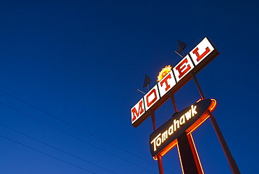 Tomahawk Motel, Cortez, Colorado, United States of America, North America