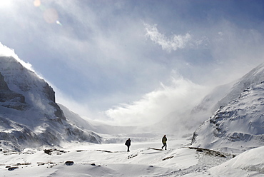 Columbia Icefield, Jasper National Park, UNESCO World Heritage Site, Rocky Mountains, Alberta, Canada, North America