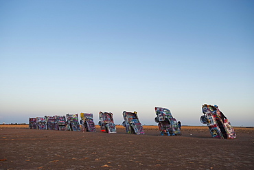 Cadillac Ranch, Amarillo, Texas, United States of America, North America