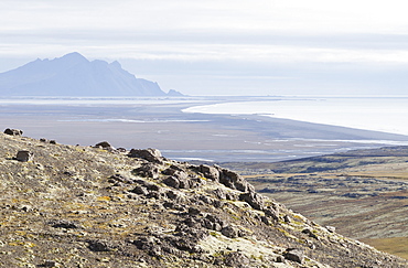 On the road to Joklasel, Iceland, Polar Regions 