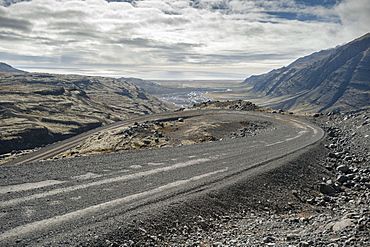 On the road to Joklasel, Iceland, Polar Regions 