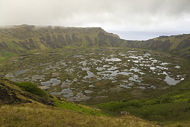 Rano Kau, Easter Island (Rapa Nui), Chile, South America