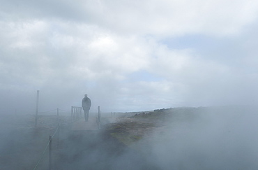 Gunnuhver Hot Spring, Reykjanes Peninsula, Iceland, Polar Regions 