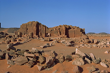 North East temple, Musawwarat es Sofra, Es Sofra, Sudan, Africa