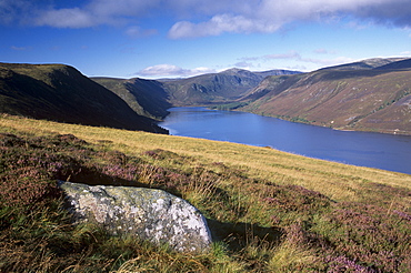 Loch Muick and Lochnagar, near Ballater, Aberdeenshire, Scotland, United Kingdom, Europe