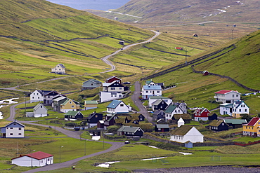 Husavik, Sandoy, Faroe Islands (Faroes), Denmark, Europe