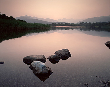 Elterwater near Ambleside, Lake District National Park, Cumbria, England, United Kingdom, Europe