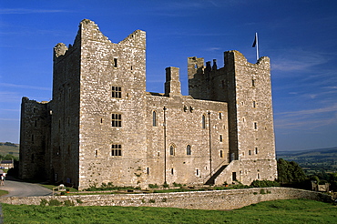 Bolton Castle, where Mary Stuart was imprisoned, Wensleydale, Yorkshire Dales National Park, Yorkshire, England, United Kingdom, Europe