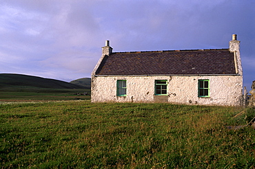 House, Fair Isle, Shetland Islands, Scotland, United Kingdom, Europe