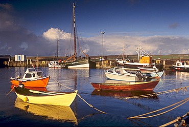 Lerwick old harbour, Mainland, Shetland Islands, Scotland, United Kingdom, Europe