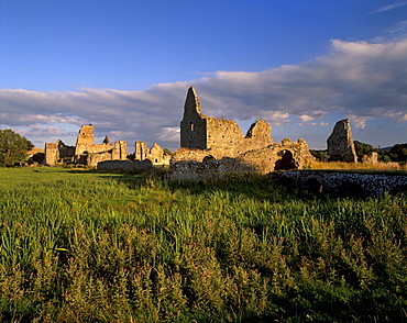 Athassel Priory, founded in 1192, burned in 1447, once the largest monastery in Ireland, near Cashel, County Tipperary, Munster, Republic of Ireland, Europe