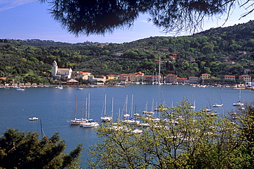 Le Grazie, near Portovenere in the La Spezia area, Liguria, Italy, Europe