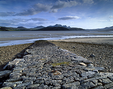 Kyle of Tongue near Tongue, Highland region, Scotland, United Kingdom, Europe