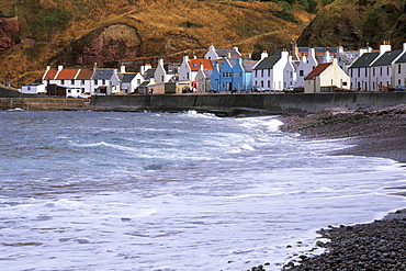 Small fishing village of Pennan, setting of the movie Local Hero, north coast, Aberdeenshire, Scotland, United Kingdom, Europe