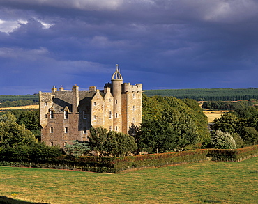 Stuart Castle near Inverness, Highland region, Scotland, United Kingdom, Europe