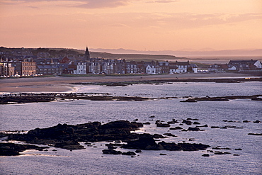 Stonehaven, sunset, Aberdeenshire, Scotland, United Kingdom, Europe