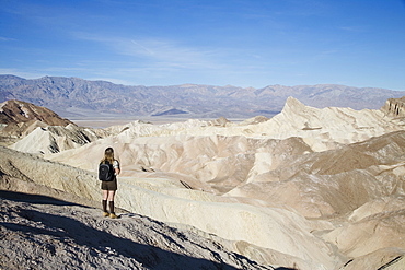 Zabriskie Point, Death Valley National Park, California, United States of America, North America