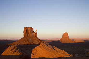 Monument Valley Navajo Tribal Park, Utah Arizona border area, United States of America, North America