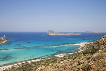 Balos, Gramvoussa Peninsula, Crete, Greece, Europe