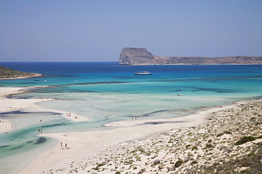 Balos, Gramvoussa Peninsula, Crete, Greek Islands, Greece, Europe