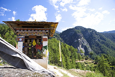 Taktshang Goemba (Tiger's Nest) Monastery, Paro, Bhutan, Asia