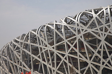 The Olympic Stadium called The Bird's Nest, Beijing, China, Asia