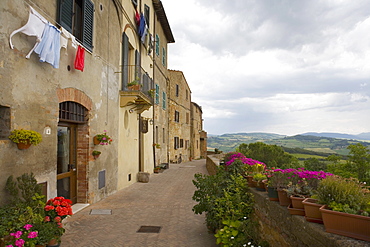 Pienza, Val d'Orcia, Tuscany, Italy, Eruope