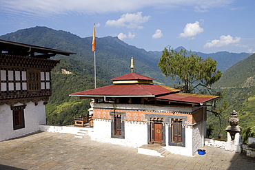 Trongsa Dzong, Trongsa, Bhutan, Asia