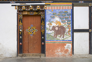 Trongsa Dzong, Trongsa, Bhutan, Asia