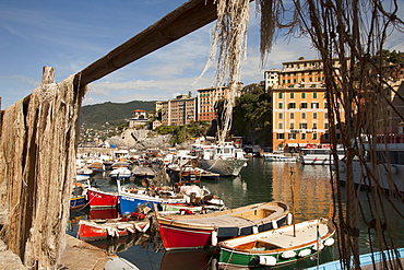 The village of Camogli, Liguria, Italy, Europe