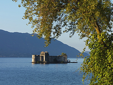 The Borromeo's castles, Cannobio, Lake Maggiore, Italian Lakes, Piedmont, Italy, Europe