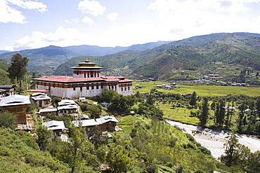 Paro Dzong, Paro, Bhutan, Asia