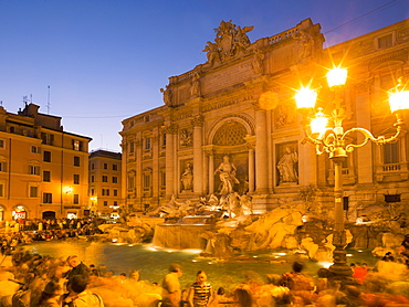 Trevi Fountain, Rome, Lazio, Italy, Europe