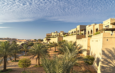 Qasr Al Sarab Desert Resort, a luxury resort by Anantara in the Empty Quarter Desert, Abu Dhabi, United Arab Emirates, Middle East