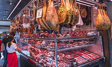 Market La Boqueria, Barcelona, Catalonia, Spain, Europe