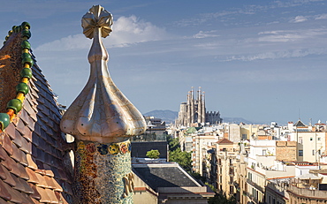 Casa Batllo, UNESCO World Heritage Site, Barcelona, Catalonia, Spain, Europe