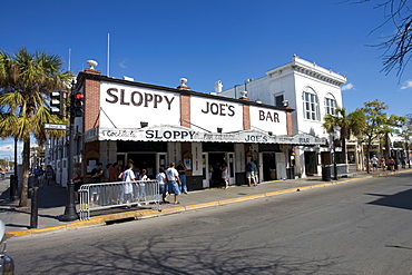 Sloppy Joe's Bar in Duval Street, Key West, Florida, United States of America, North America