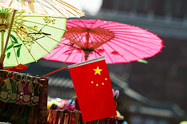 Souvenir stand in the Forbidden City, Beijing, China, Asia