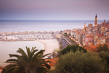 Menton, Alpes Maritimes, Provence, Cote d'Azur, French Riviera, France, Mediterranean, Europe