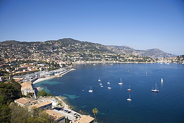 Villefranche sur Mer, Alpes Maritimes, Provence, Cote d'Azur, French Riviera, France, Mediterranean, Europe