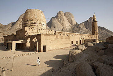 The Khatmiyah mosque at the base of Taka Mountain, Kassala, Sudan, Africa