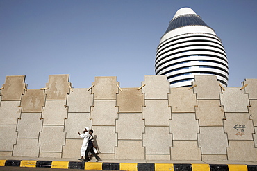 The 5-star Boji Al-Fateh Hotel, or Libyan Hotel, Khartoum, Sudan, Africa