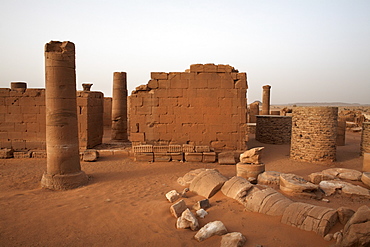 Temple 100 in the Great Enclosure at Musawwarat es Sufra, Sudan, Africa