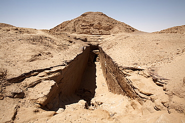 The royal cemetery at El Kurru, Sudan, Africa